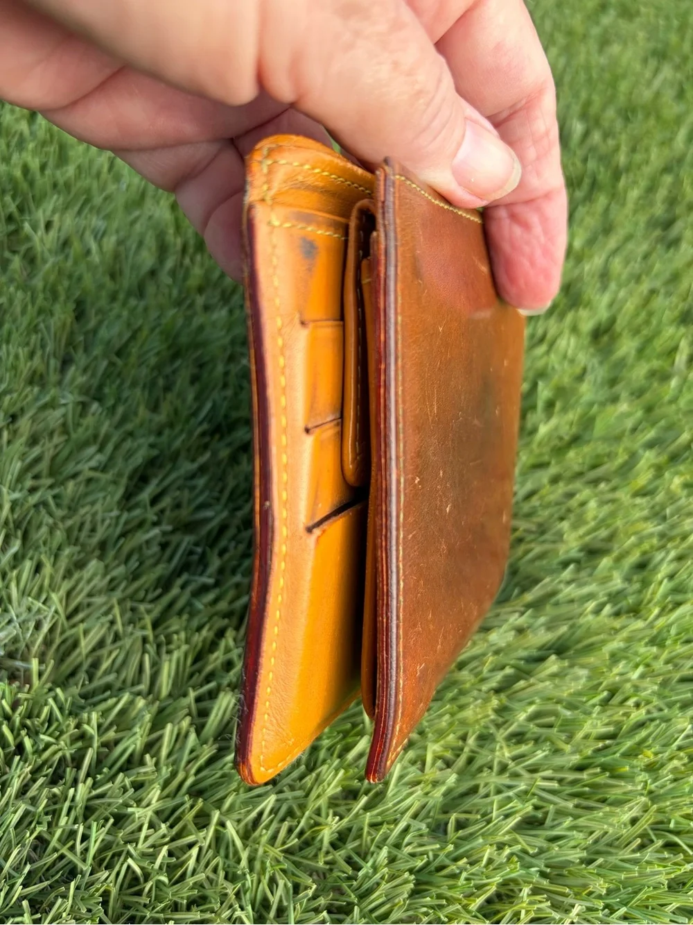 Louis Vuitton Smooth Leather Wallet Authentic 2003 Date-code France